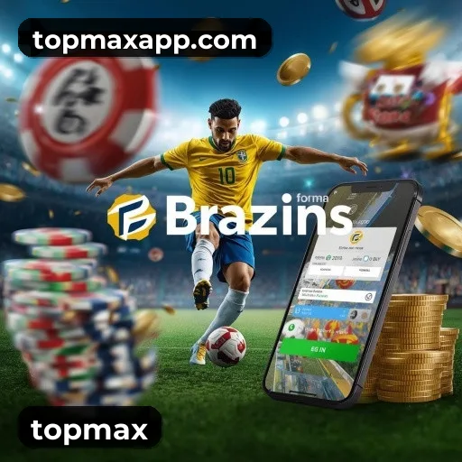 Aplicativo móvel topmax para iOS e Android
